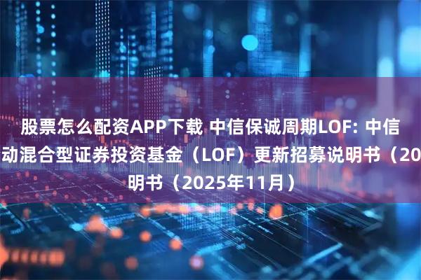 股票怎么配资APP下载 中信保诚周期LOF: 中信保诚周期轮动混合型证券投资基金（LOF）更新招募说明书（2025年11月）