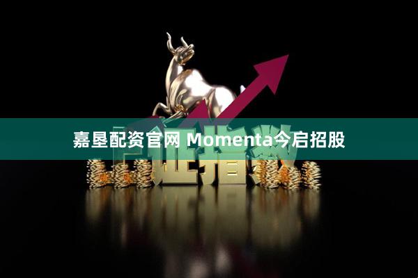 嘉垦配资官网 Momenta今启招股
